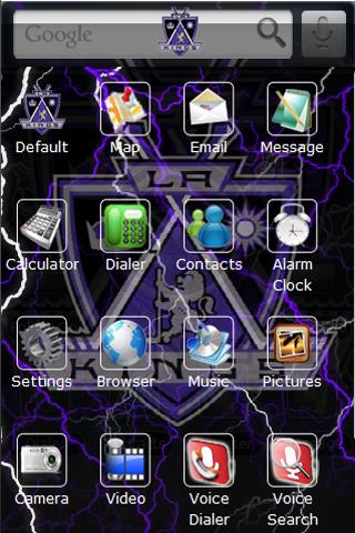 Los Angeles Kings THROWBACK LA Android Themes