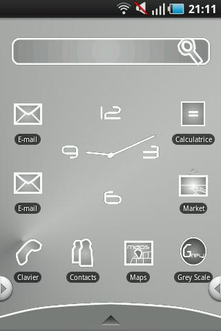 Grey Scale Theme Android Themes