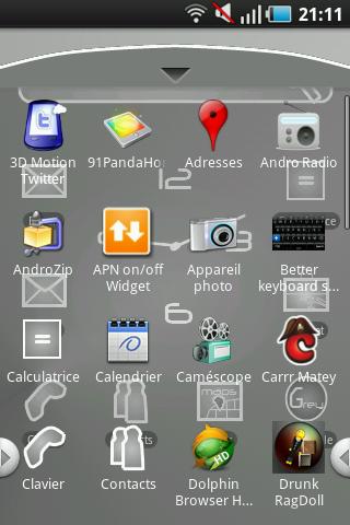 Grey Scale Theme Android Themes