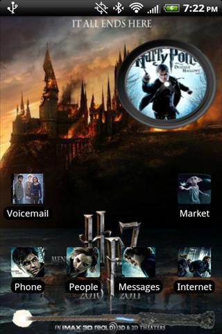 Deathly Hallows II Theme Android Themes