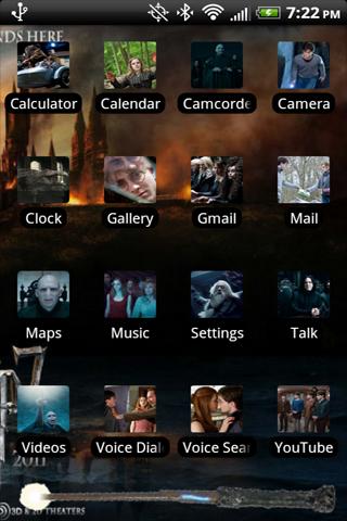 Deathly Hallows II Theme Android Themes