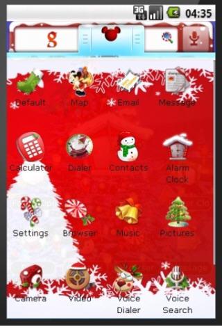 Christmas Holiday Cheer Theme Android Themes