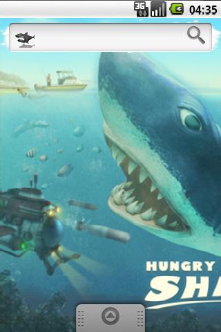 Hungry Shark Theme Android Themes