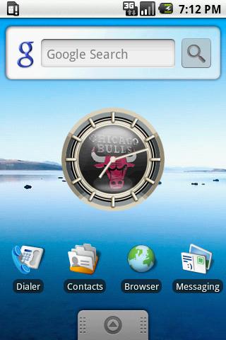 CHICAGO BULLS Alarm Clock Android Themes