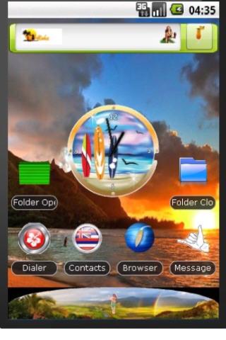 Kauai Hawaii Sunset Theme Android Themes