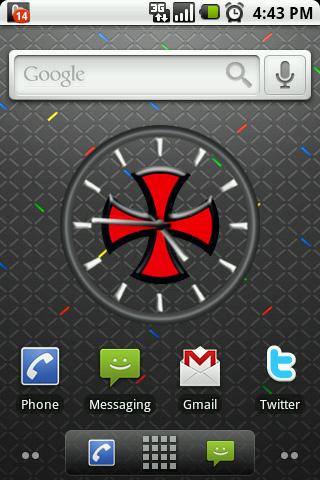 Independent Big Clock Widget