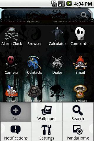 Livehome Theme:Diablo Pirates Android Themes