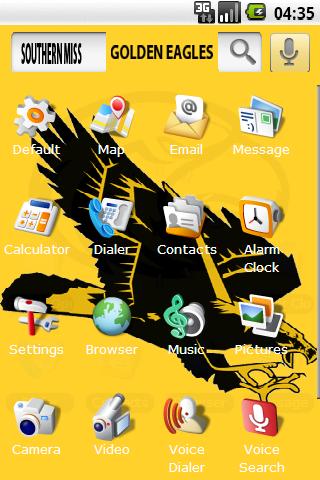 U. of Southern Mississippi Android Themes