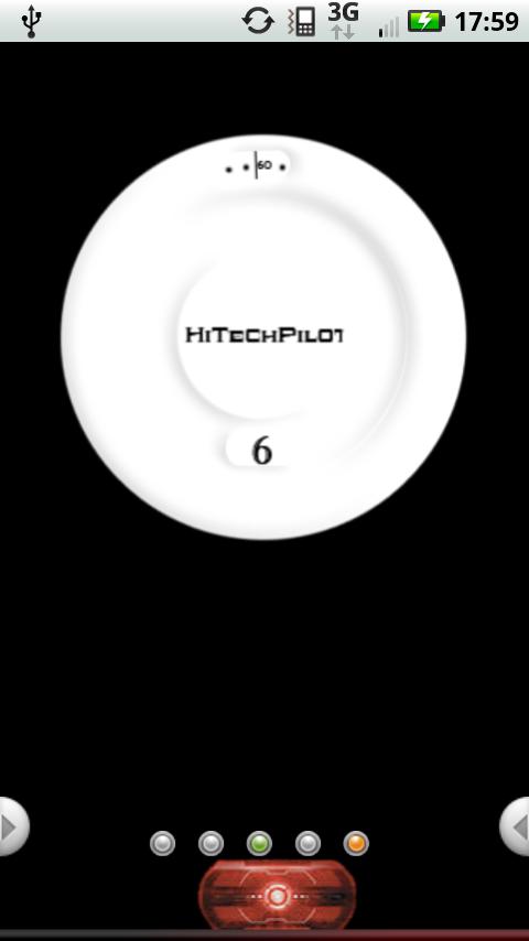HiTechPilot Demo Clock Android Themes
