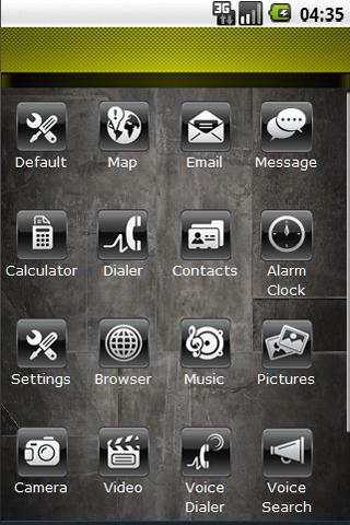 Carbon Black 2 Android Themes