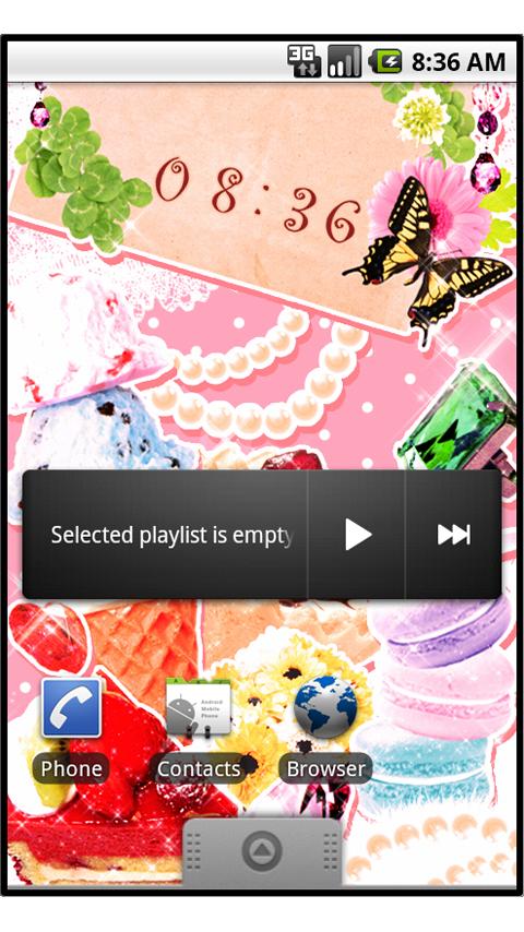 LiveWallpaper-LoveSweets Android Themes