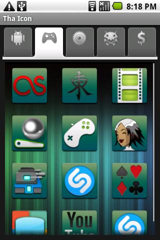Tha Icon: Ocean Android Themes
