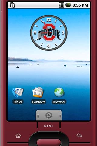 Ohio State Widget Clock Android Themes