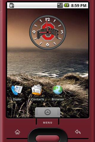 Ohio State Widget Clock Android Themes