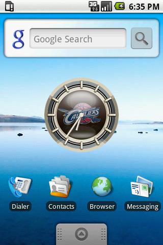 CLEVELAND CAVALIERS Clock Android Themes