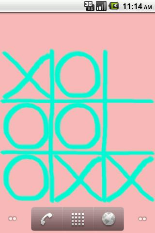 Tic-tac-toe LWP Android Personalization