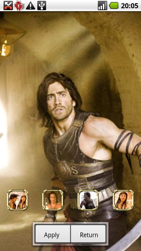 HD Theme: Prince of Persia Android Themes