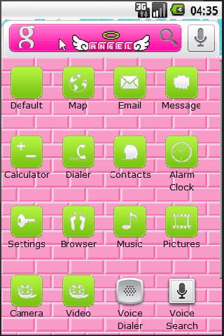 Angel Theme Android Personalization