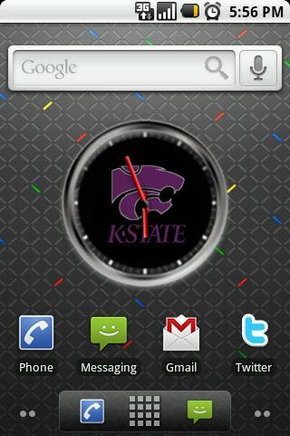 K-STATE Clock Widget Android Themes