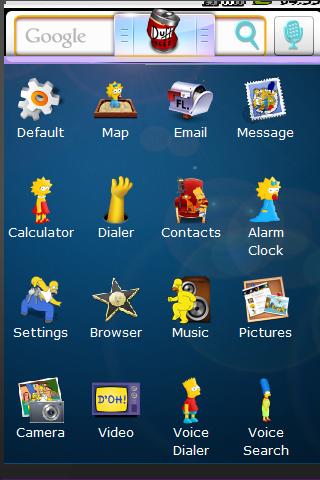 Simpsons Theme Android Themes