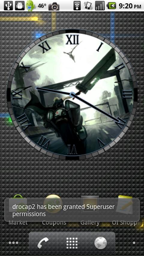 Final Fantasy AC Clock Android Themes