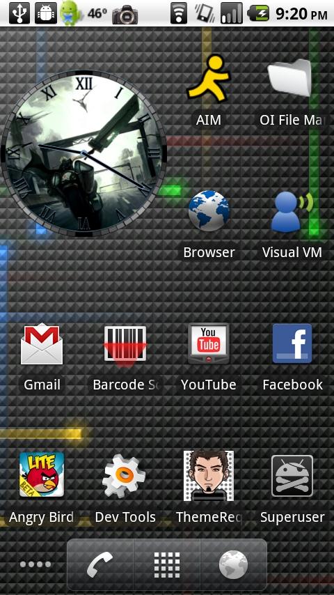 Final Fantasy AC Clock Android Themes