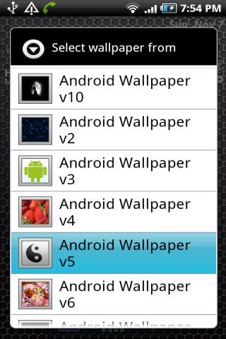 Android Wallpaper v5 Android Themes