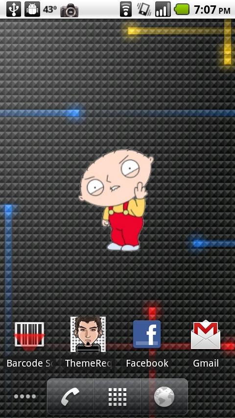 Family Guy Stewie Widget