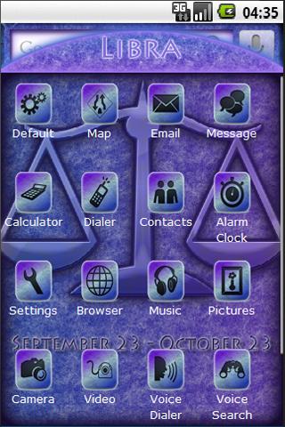 HD Girls Libra Zodiac Theme Android Themes