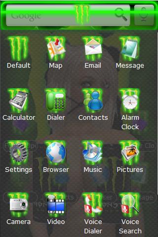 Monster Energy Android Themes