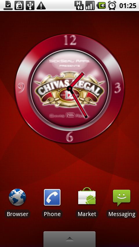 CHIVAS REGAL 12 CLOCK