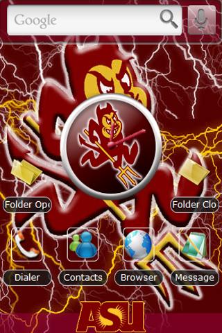 Arizona State (ASU) Sun Devils Android Themes