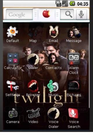 Twilight HD Theme Android Themes