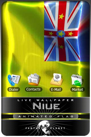 NIUE LIVE FLAG Android Themes