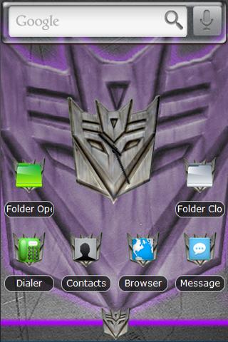Decepticons Logo – Transformer Android Themes