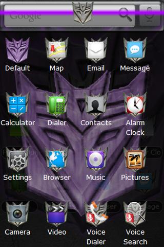 Decepticons Logo – Transformer Android Themes