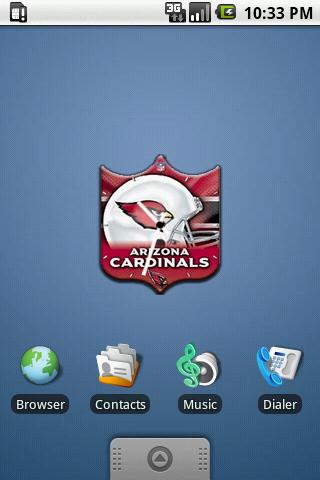 Arizona Cardinals Clock 2 Android Themes