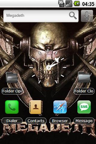 Megadeth – iPhone Icons Android Themes