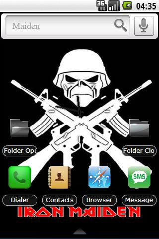 Iron Maiden 2 – iPhone Icons Android Themes