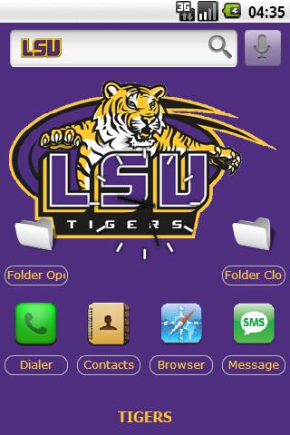LSU w/ iPhone icons Android Themes
