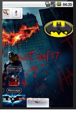 Batman Dark Knight HD Theme Android Themes