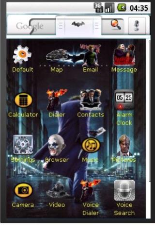 Batman Dark Knight HD Theme Android Themes