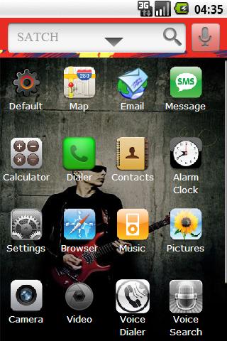 Joe Satriani – iPhone Icons Android Themes
