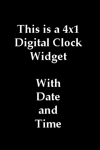 Cowboys Digital Clock Widget Android Themes