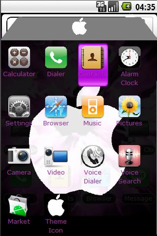 PandaHome Mac OS X Leopard Android Themes