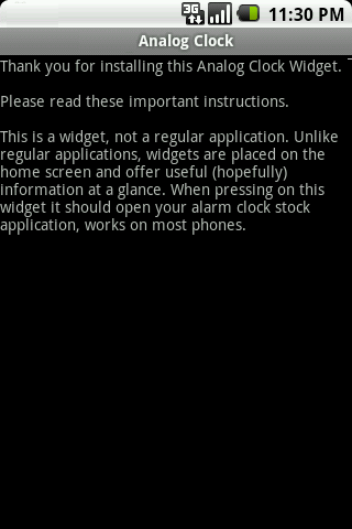 Flip Off Clock Widget (Blue) Android Themes