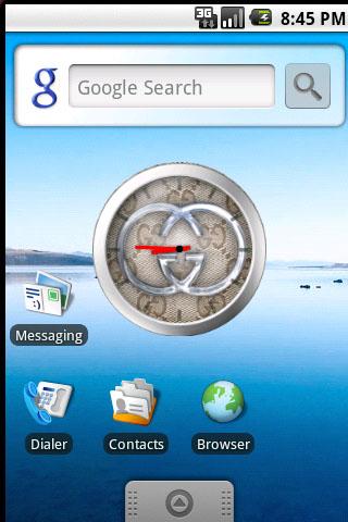 Gucci Clock Widget Android Themes