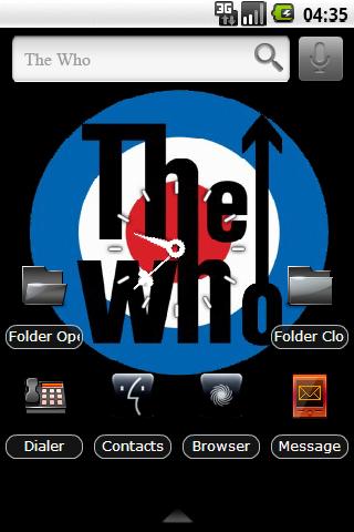 The Who – Black Icons Android Themes