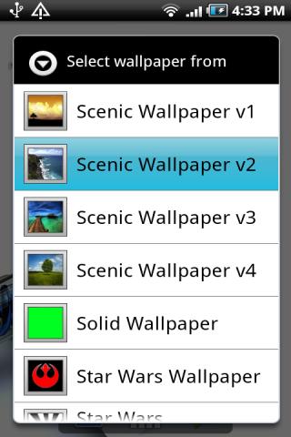 Scenic Wallpaper v2 Android Themes