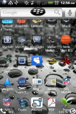 Simple Blackberry (Theme) Android Themes